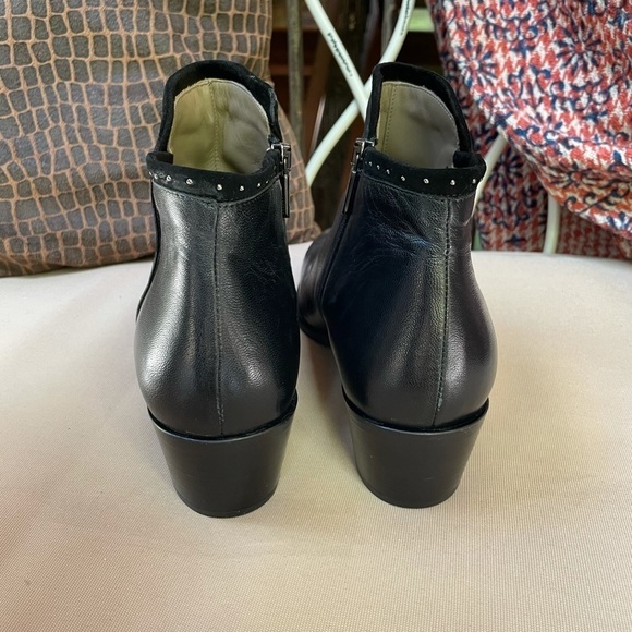 ITALEAU Miralda Waterproof Leather Stud Bootie 11 - Picture 6 of 9
